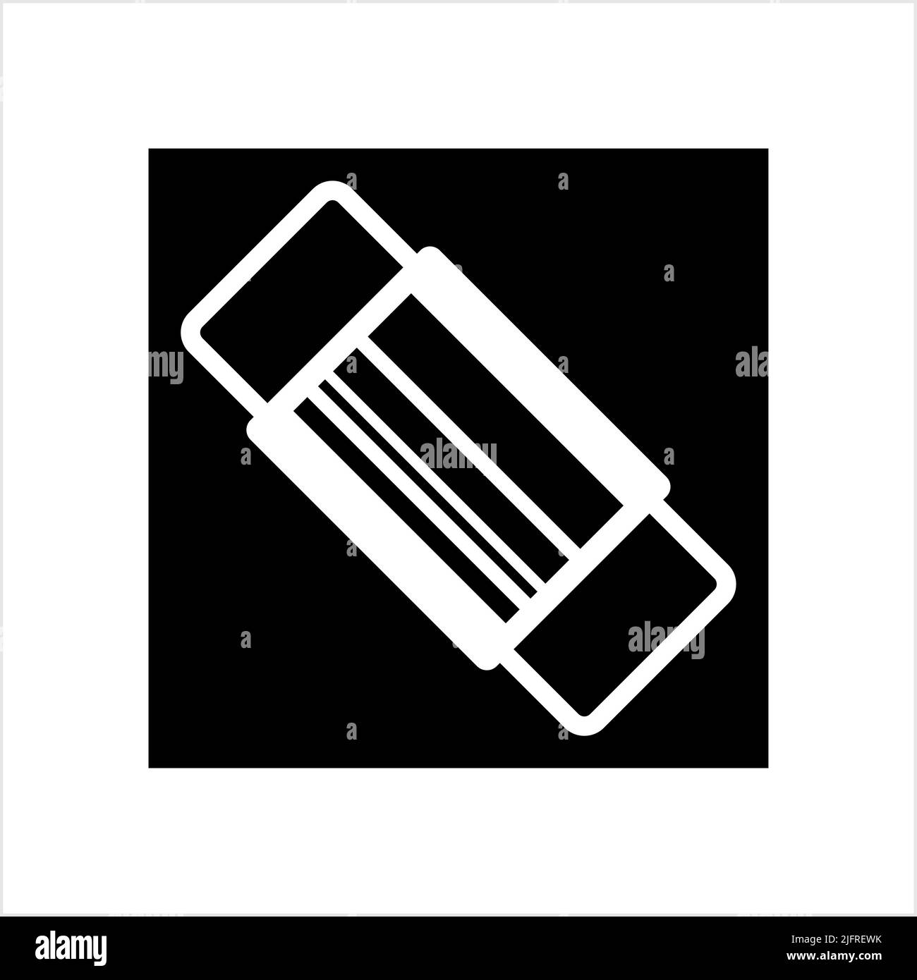 Eraser Icon, Pencil Eraser Icon, Pen Eraser Icon Vector Art