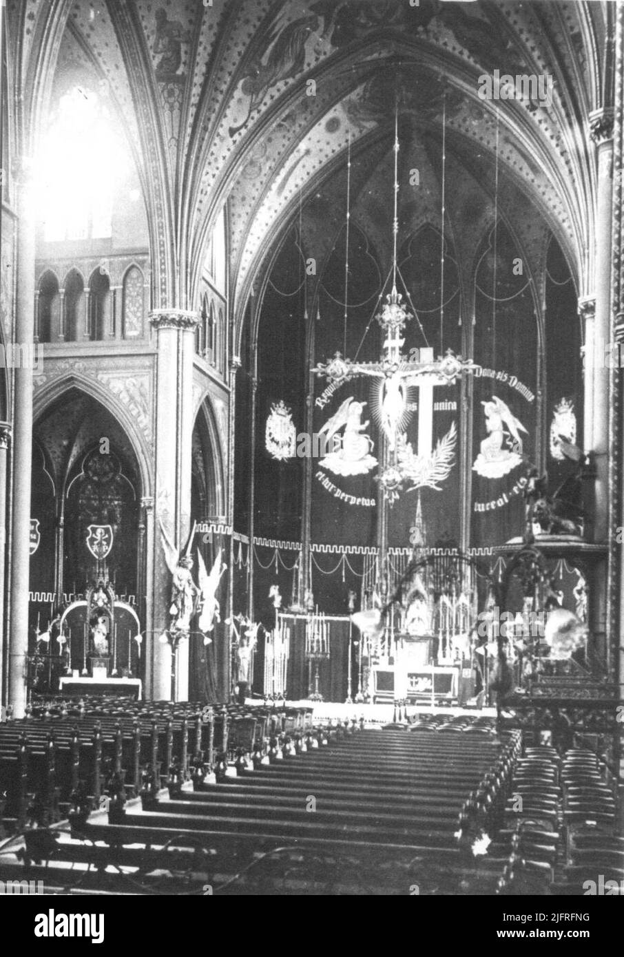 The interior in the St. Ignatius Church Stock Photo Alamy