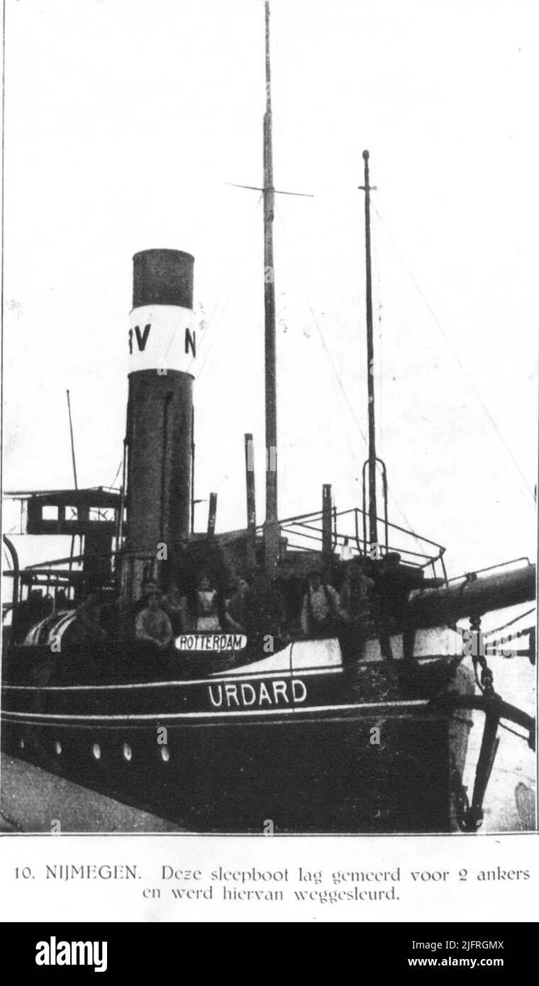 Dutch tug boat Black and White Stock Photos & Images - Alamy