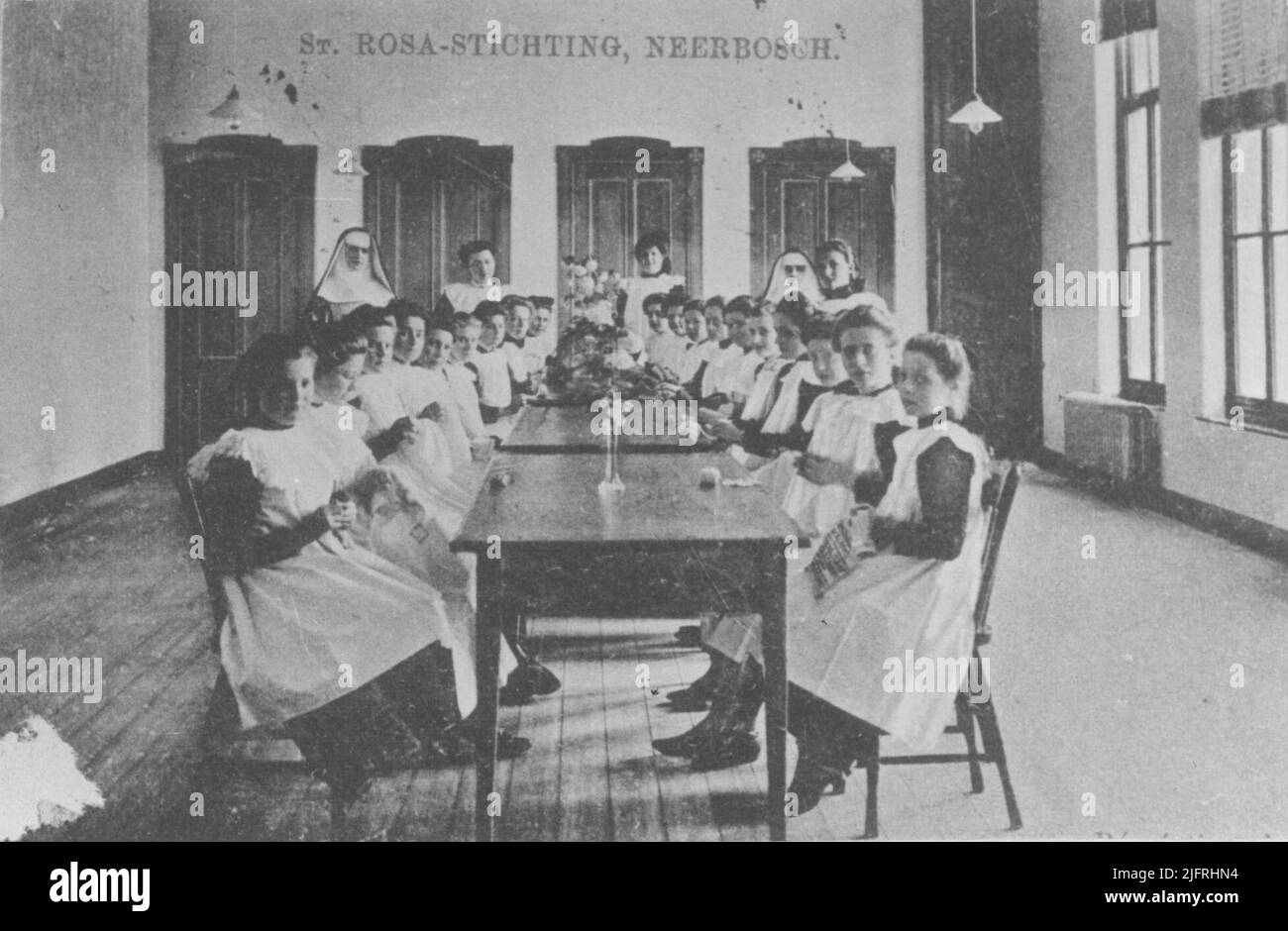 The recreation room in the St. Rosastichting Stock Photo Alamy