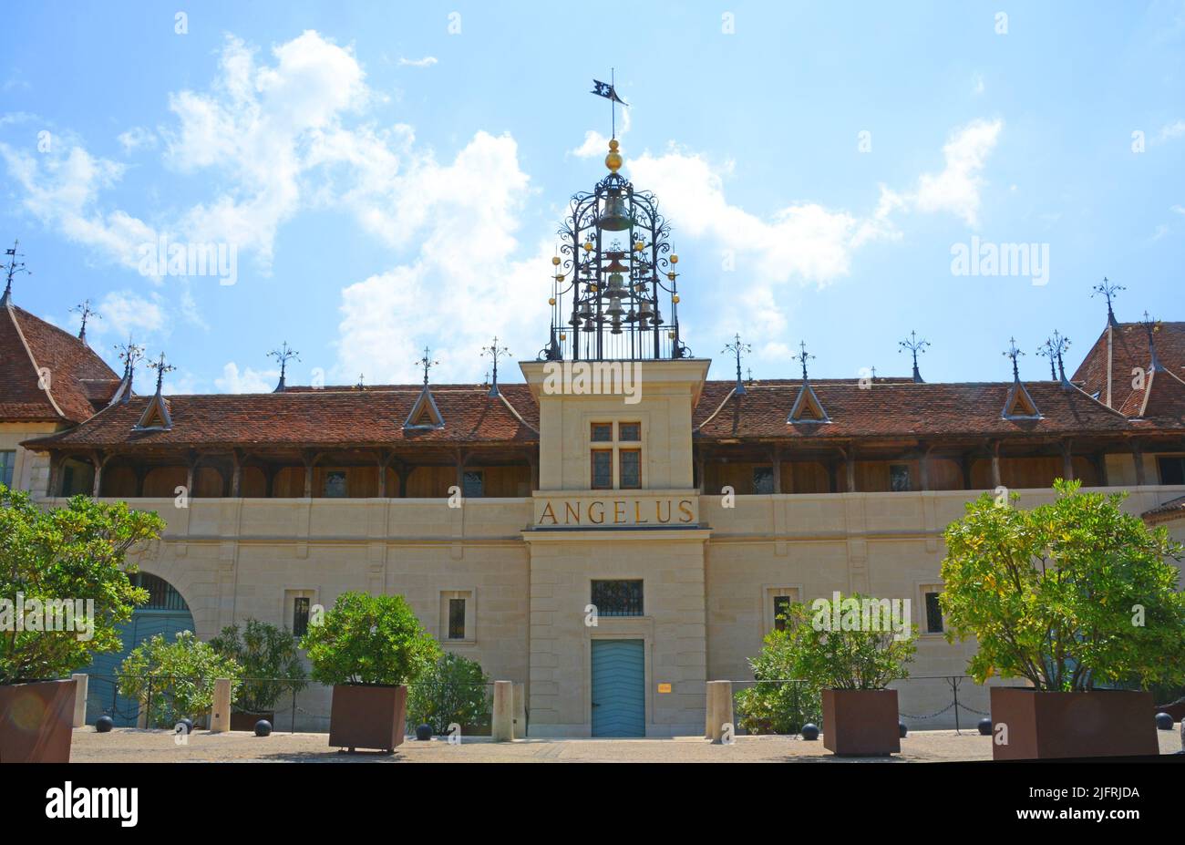 Chateau Angelus, Premier Grand Cru classé, Saint Emilion, Gironde, Nouvelle Aquitaine, France Stock Photo