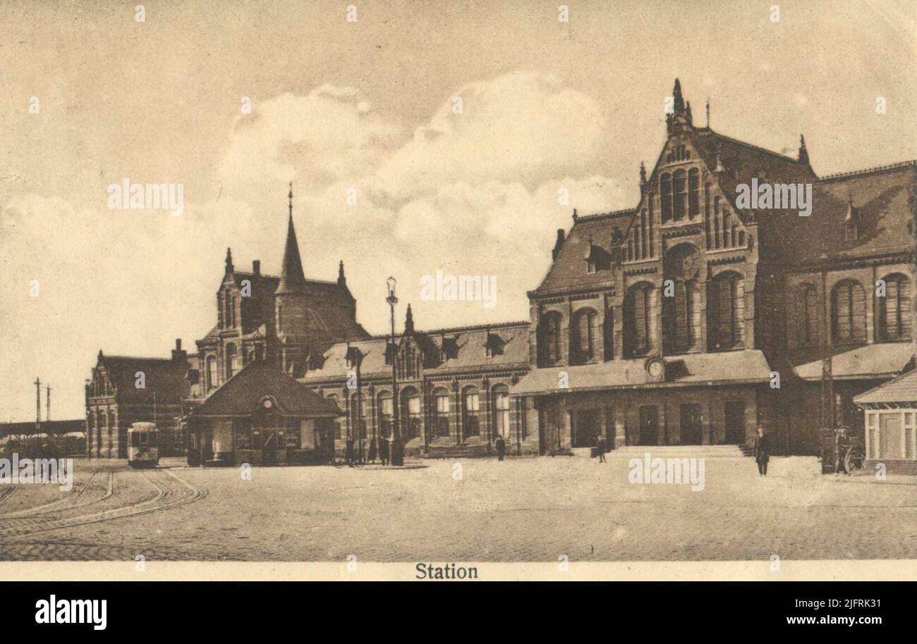 The station Stock Photo