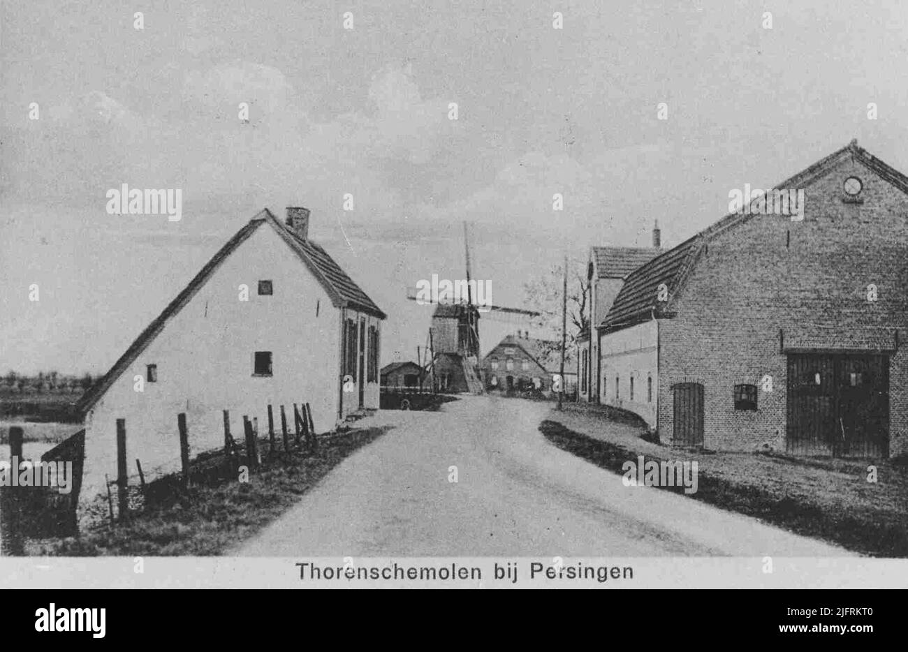 Thorense mill near Persingen Stock Photo