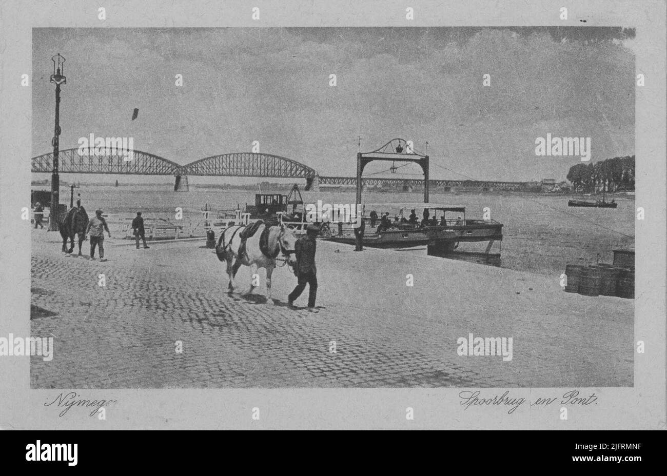 Vehicle transport ferry Black and White Stock Photos & Images - Alamy