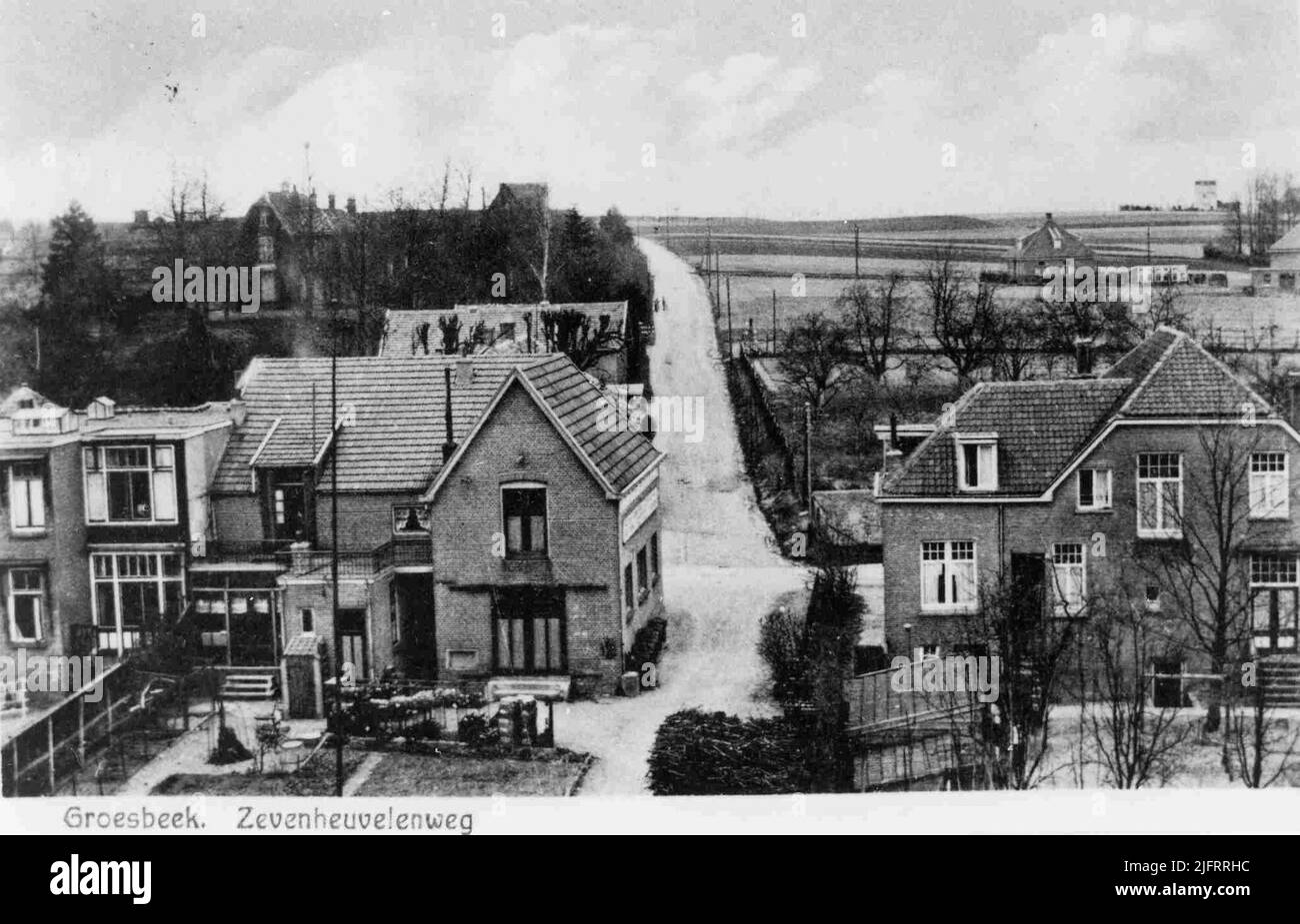 The Zevenheuvelenweg in Groesbeek Stock Photo Alamy