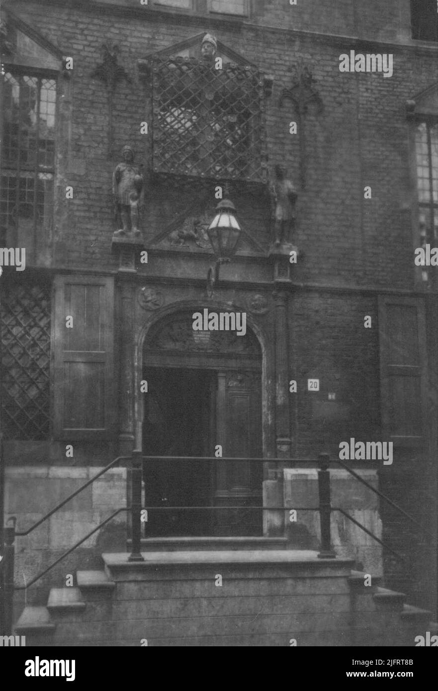 Entrance town Black and White Stock Photos & Images - Alamy