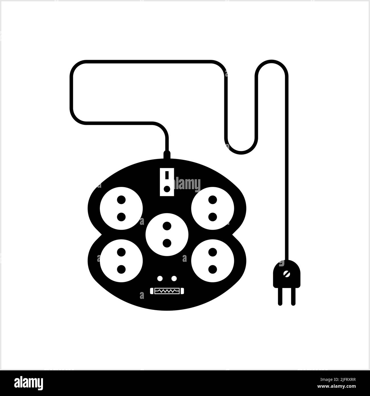 Extension Cord Icon Vector Art Illustration Stock Vector Image & Art ...