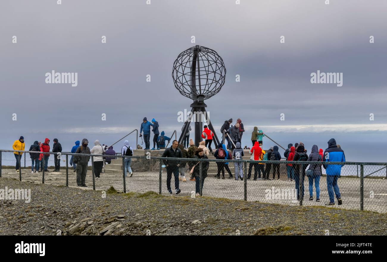 North cape norway globe hi-res stock photography and images - Alamy