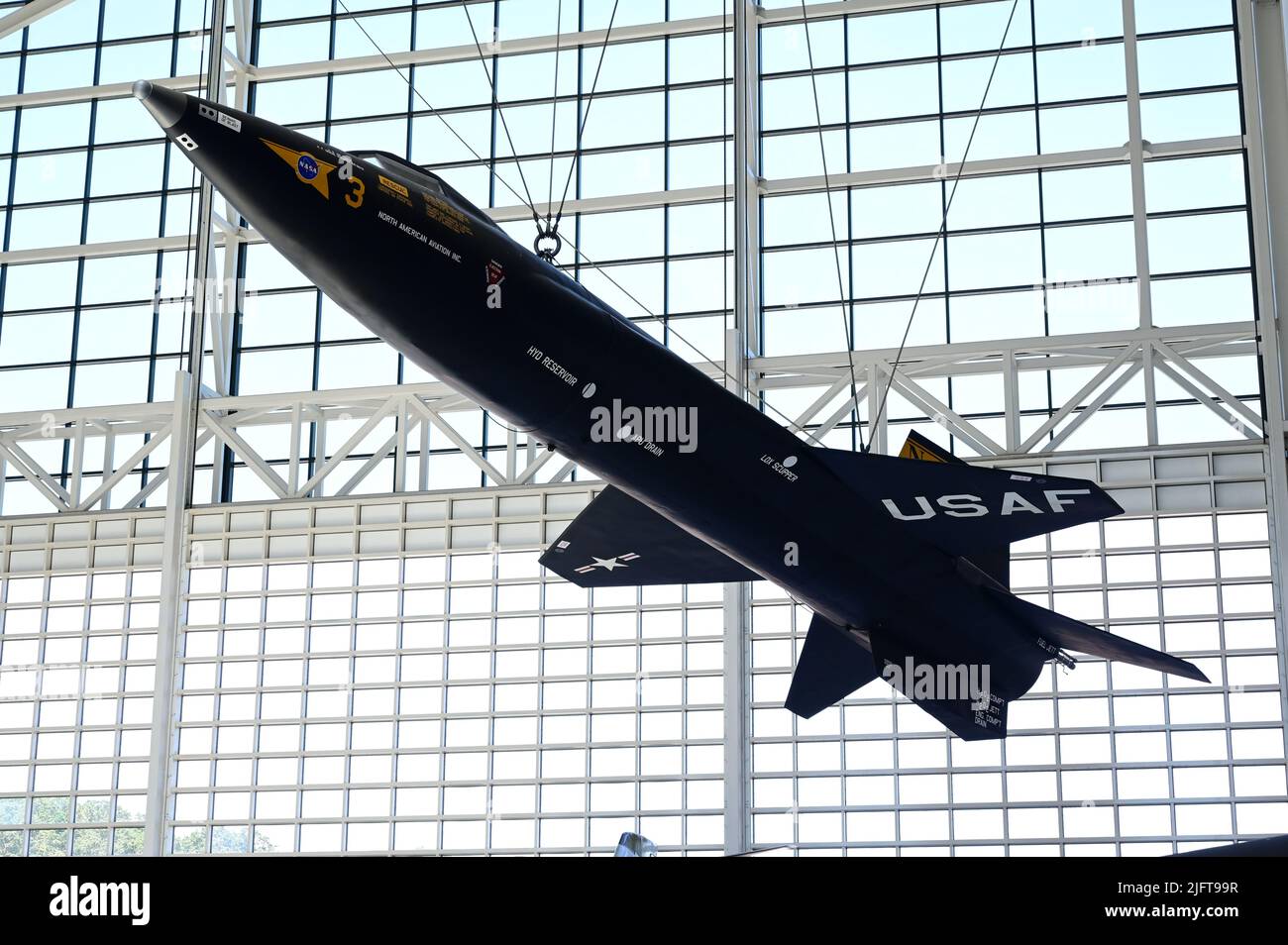 North American X-15 Stock Photo