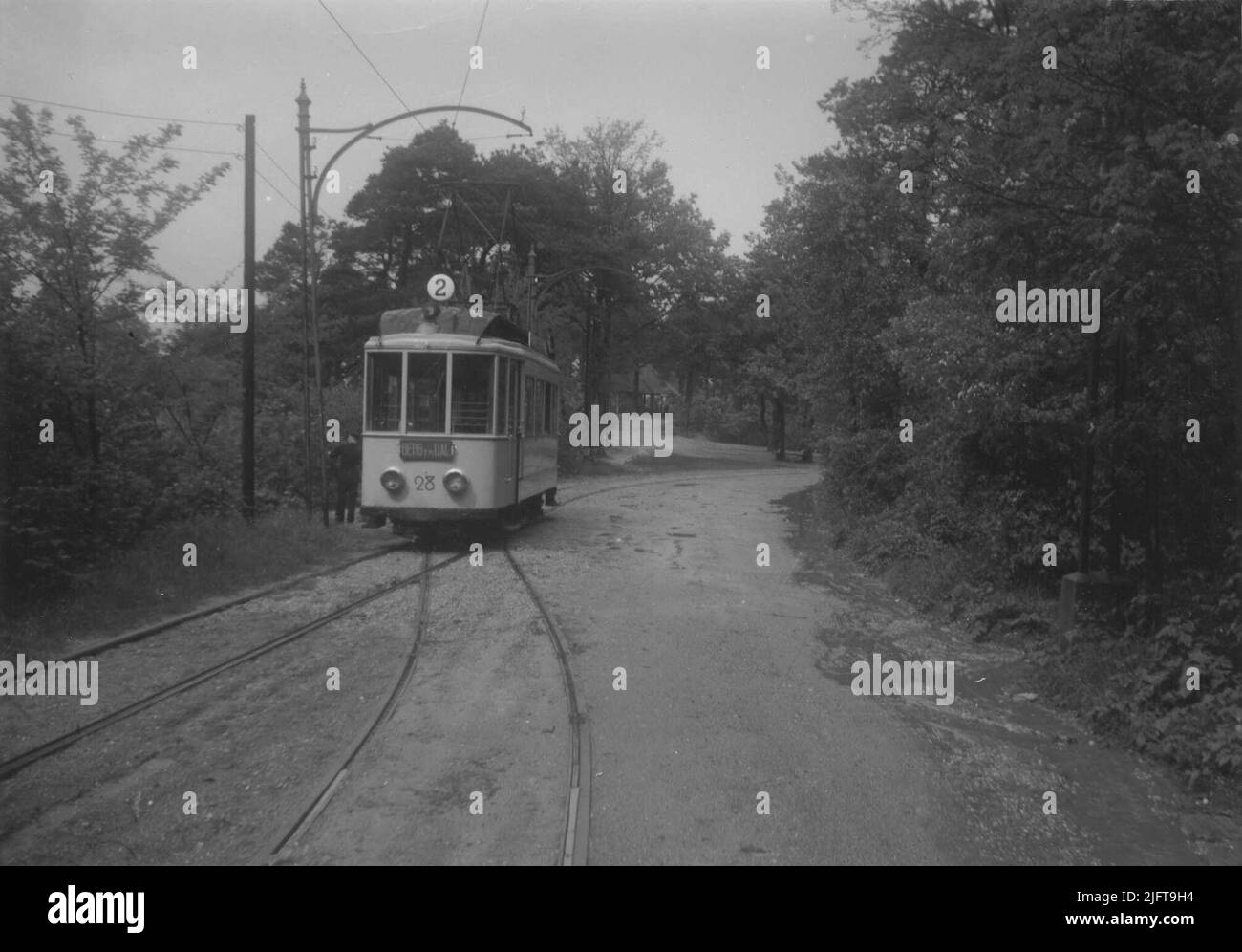 A Tram Of Tram Line 2 the Mountain Track To Berg En Dal On Mooi a-tram-of-tram-line-2-the-mountain-track-to-berg-en-dal-on-mooi