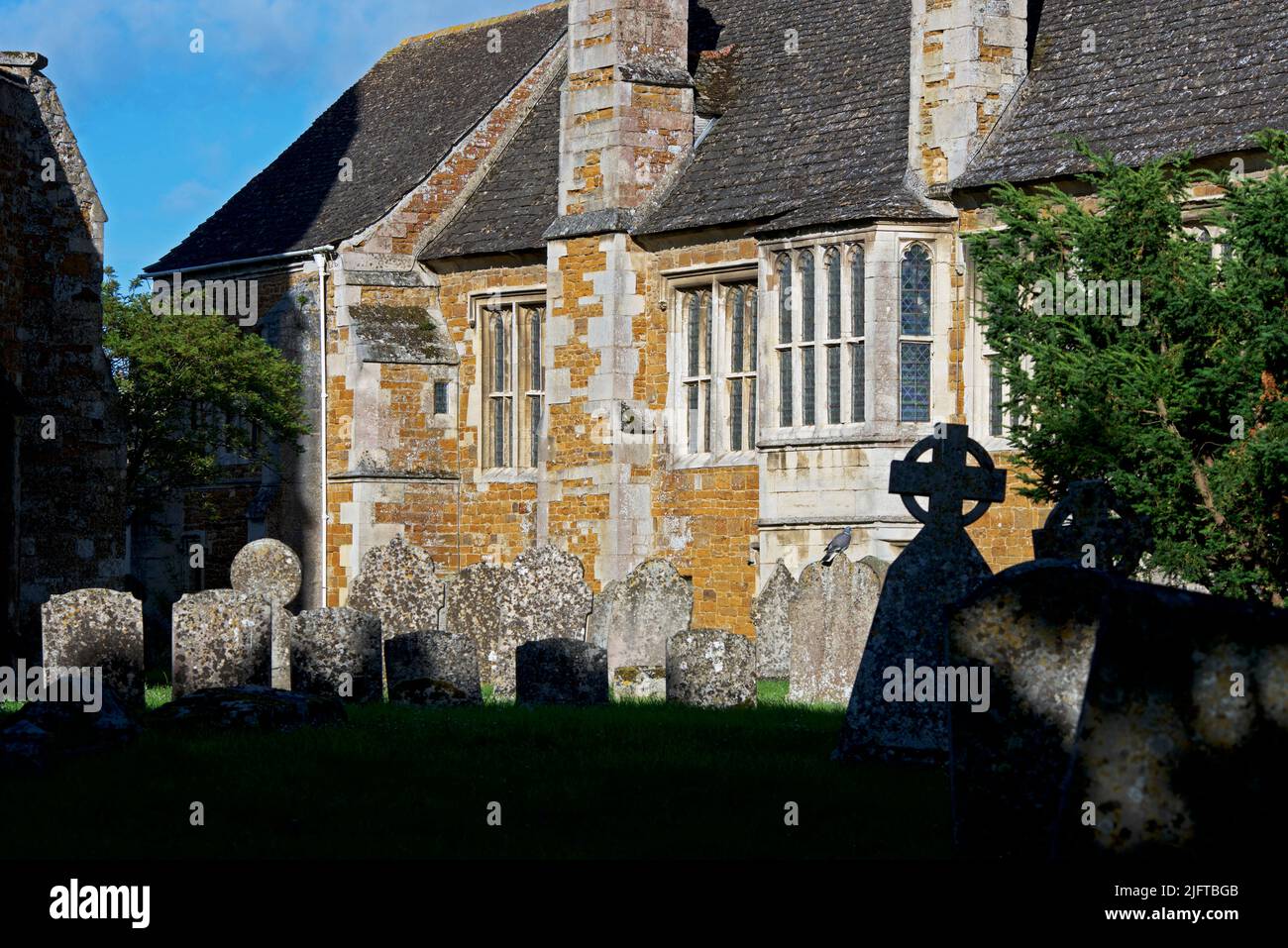 The Bede House in the village of Lyddington,Rutland, England UK Stock Photo