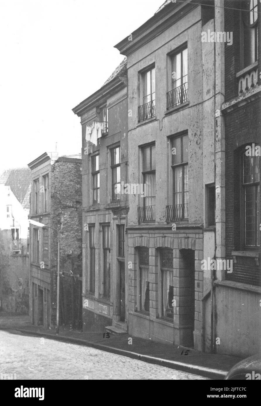 Seen in a westerly direction, in the direction of the Grotestraat Stock