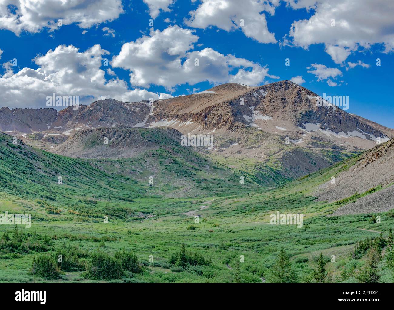 South Park Colorado Mosquito Range above Alma Stock Photo Alamy
