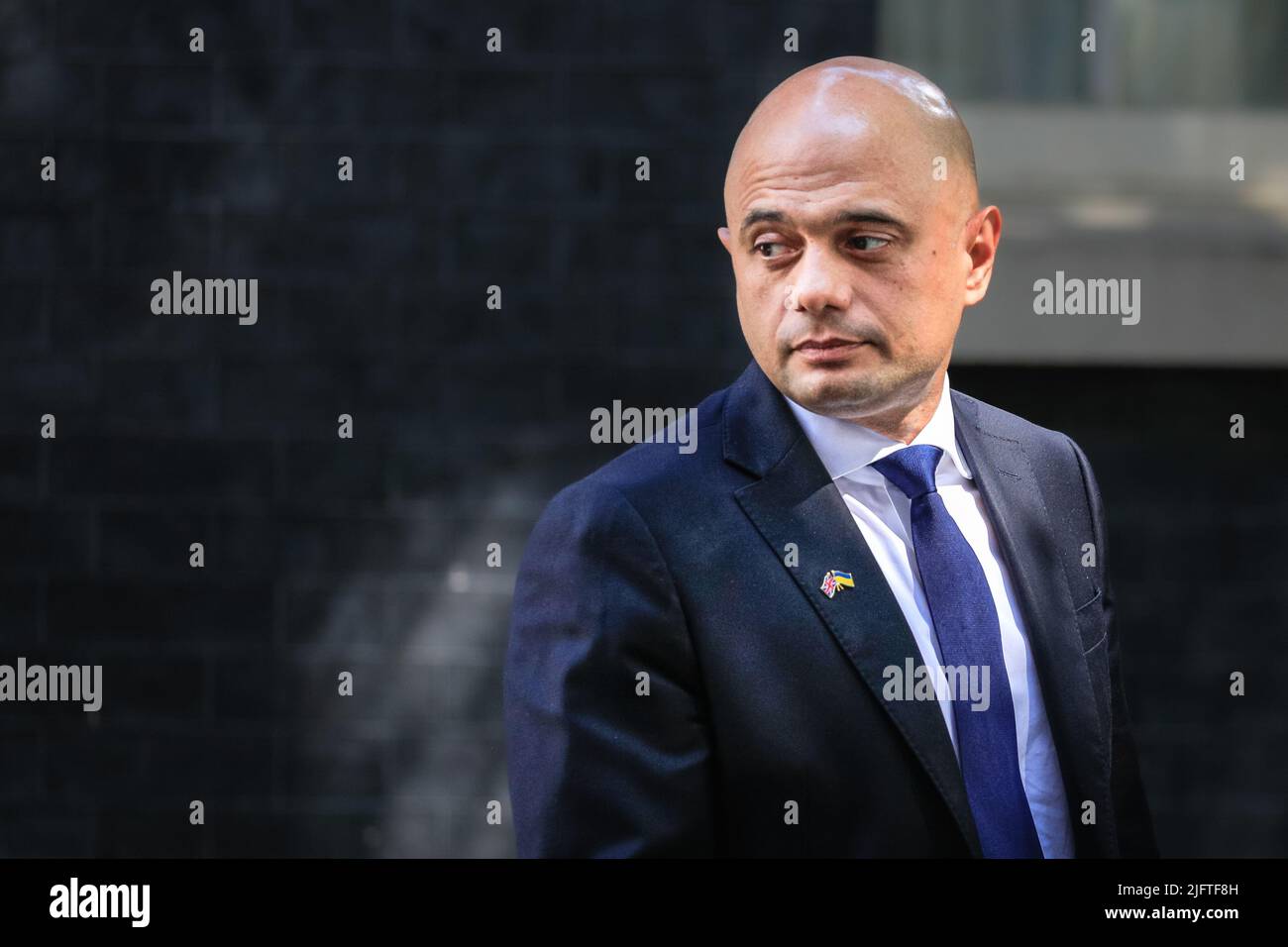 London, UK. 05th July, 2022. Sajid Javid, MP, Secretary of State for Health and Social Care.Ministers attend the weekly cabinet meeting in Downing Street, Westminster, this morning. Credit: Imageplotter/Alamy Live News Stock Photo