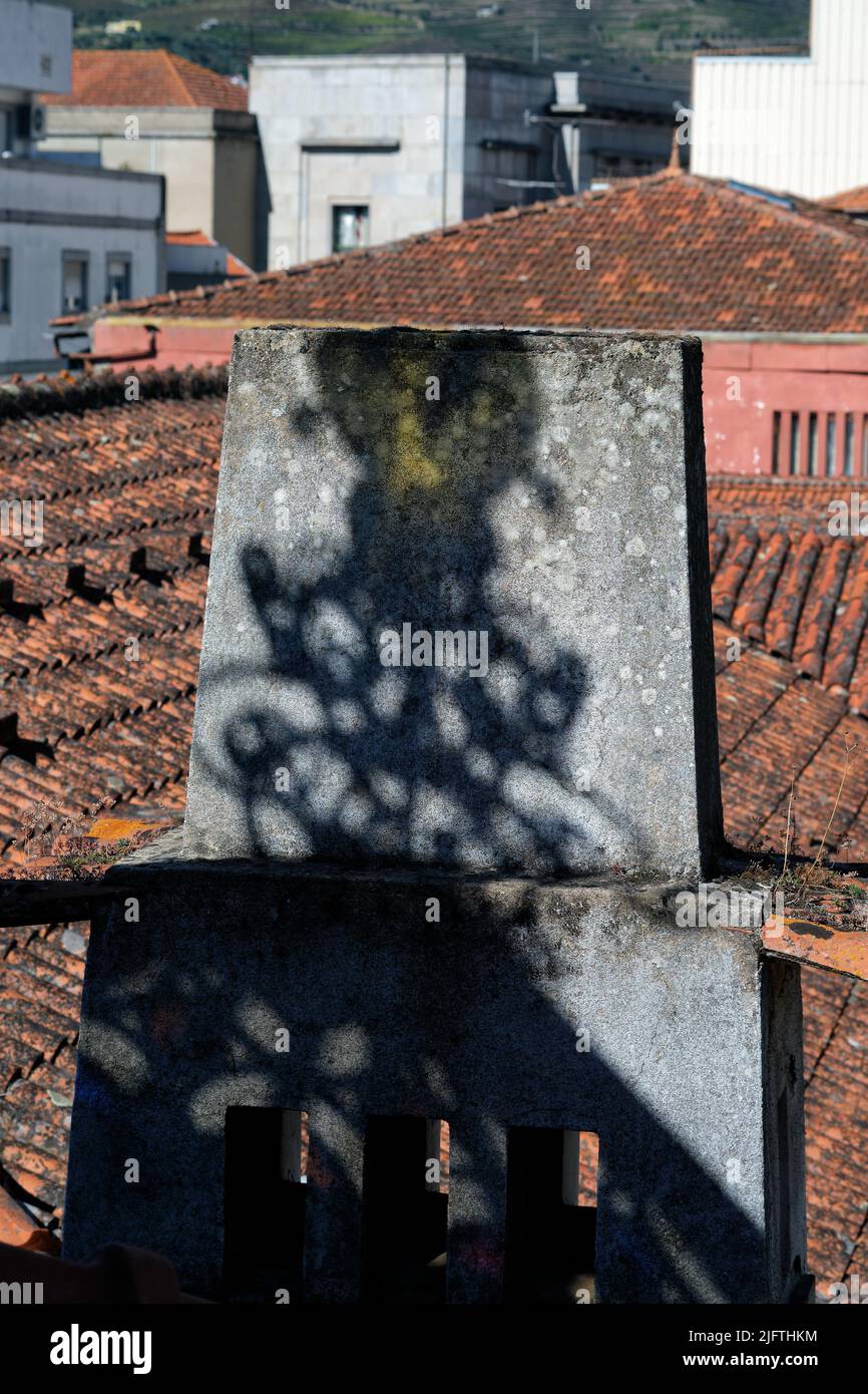 traditional colored glass Skylight in Regua, Portugal Stock Photo Alamy