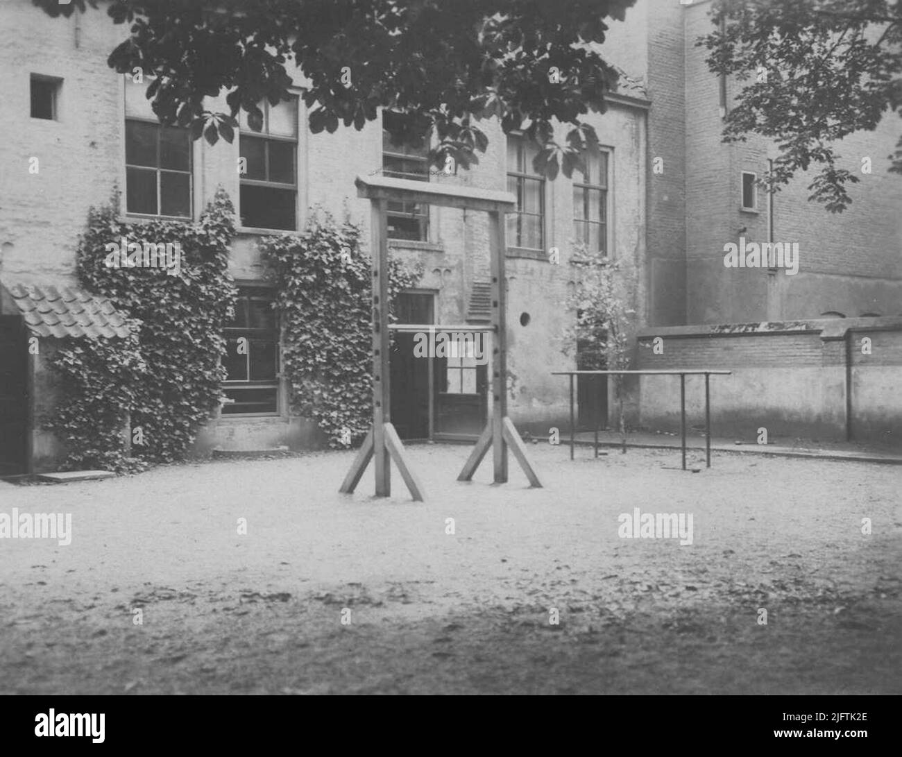The gymnastics attributes of the boarding school De Klokkenberg Stock