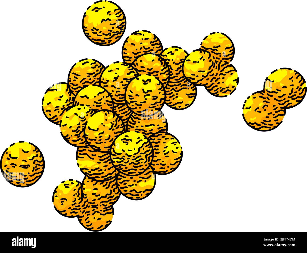 bacteria germ sketch hand drawn vector Stock Vector Image & Art - Alamy