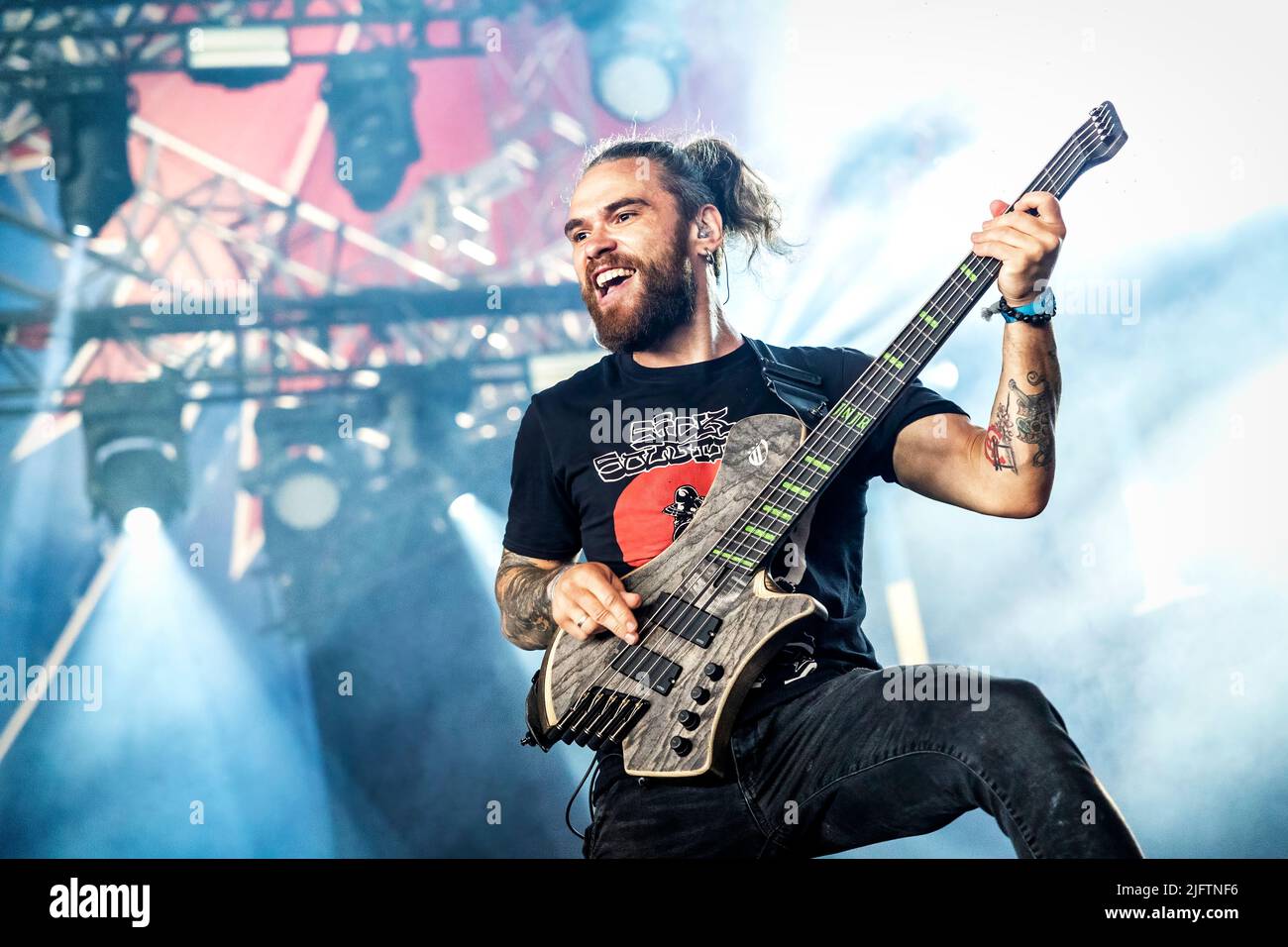 Oslo, Norway. 24th, June 2022. The Ukrainian heavy metal band Jinjer