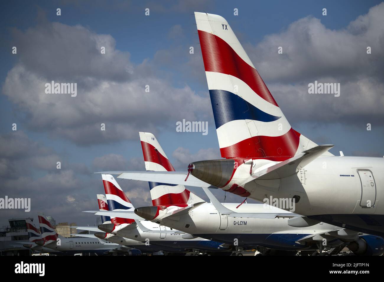 File Photo Dated 29/04/21 Of A Line Of British Airways Planes. British ...