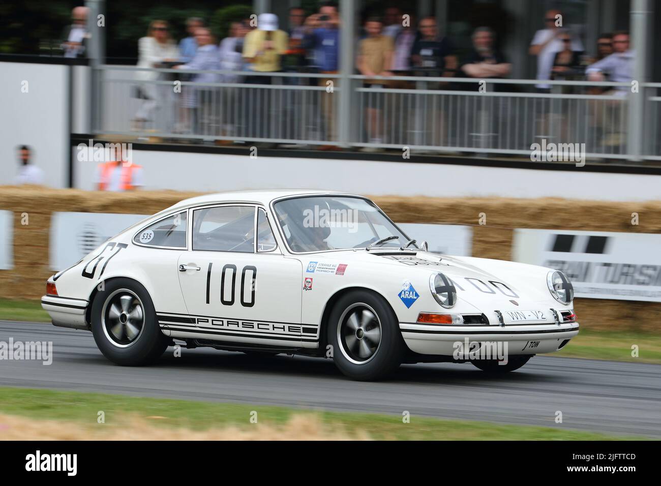 Porsche 911S racing car at the Festival of Speed 2022 at Goodwood, Sussex, UK Stock Photo