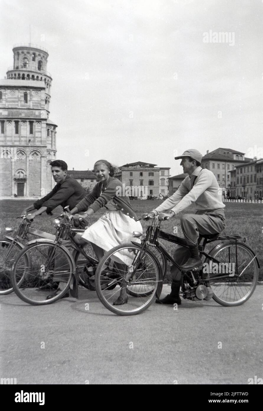 Motorized bicycle 1940s hi-res stock photography and images - Alamy