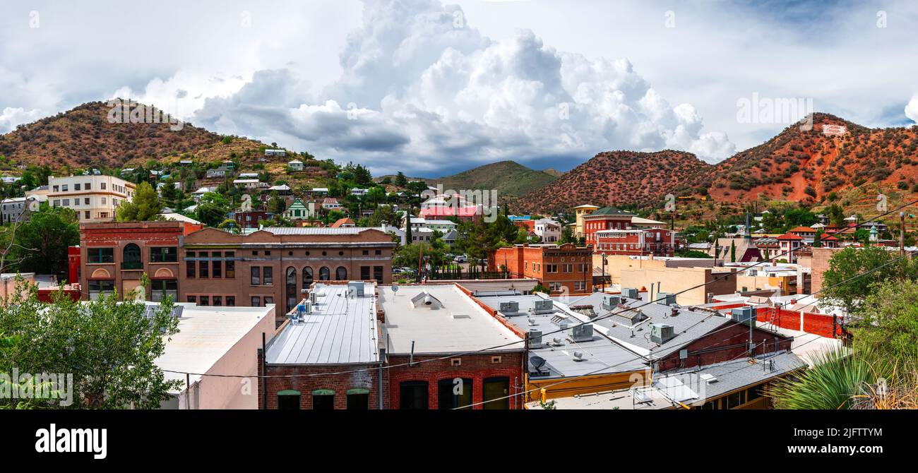 Bisbee Arizona Stock Photo