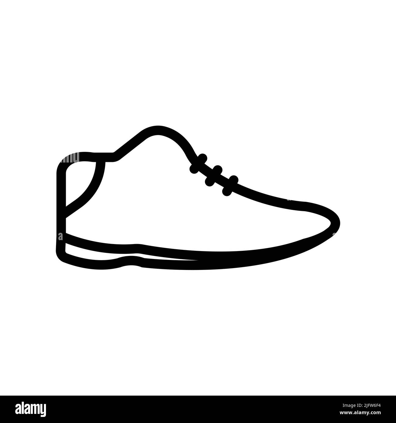 Shoes icon. Suitable for accessories icon. line icon style. Simple design editable Stock Vector
