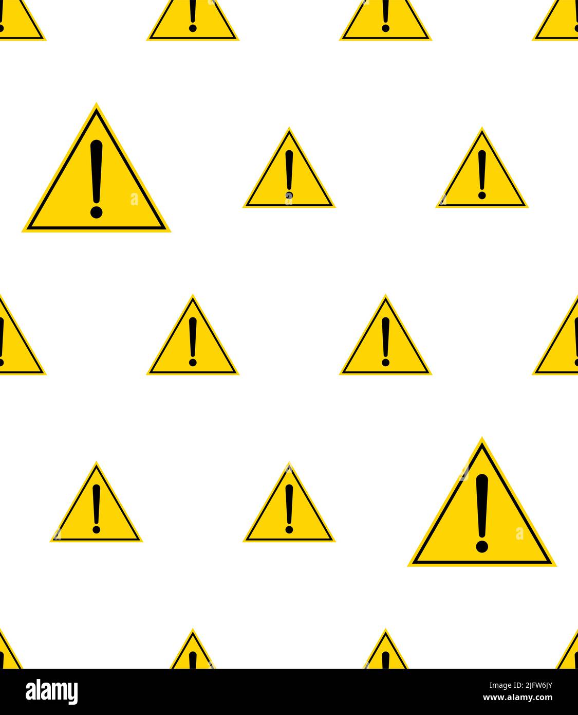 Alert Icon, Notification Icon Seamless Pattern Vector Art Illustration ...