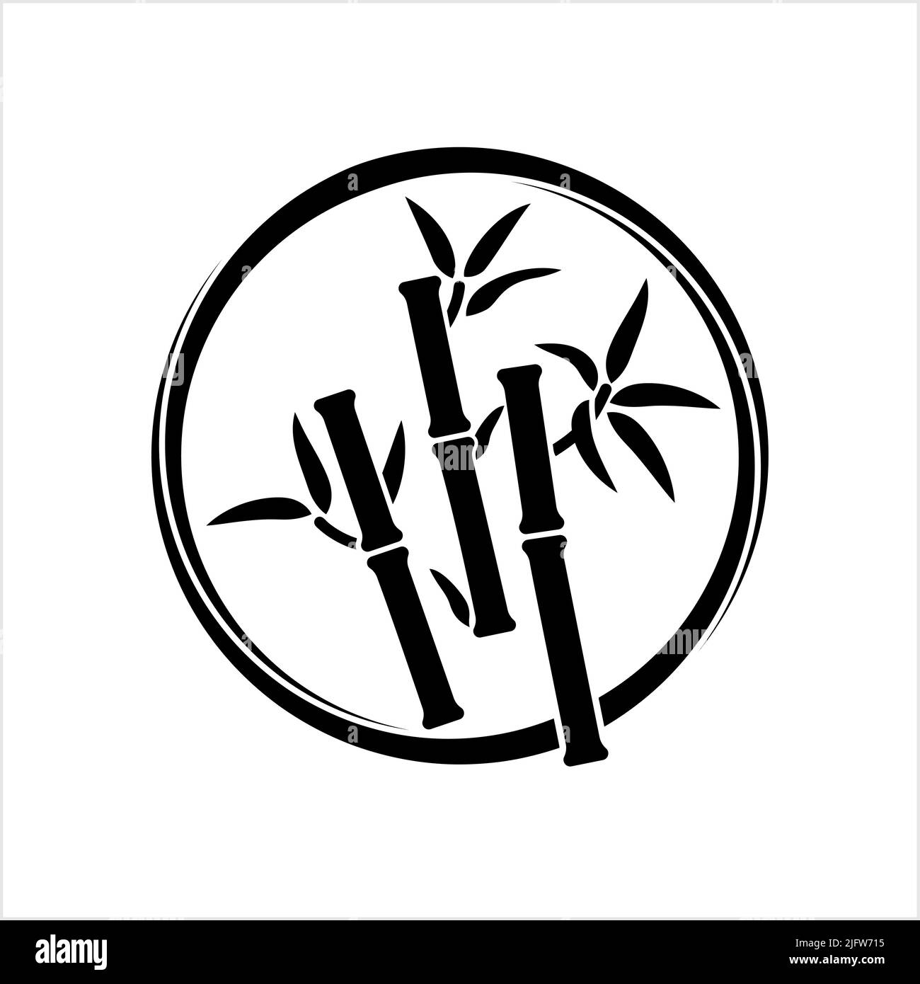 Bamboo Tree Icon Vector Art Illustration Stock Vector Image & Art - Alamy