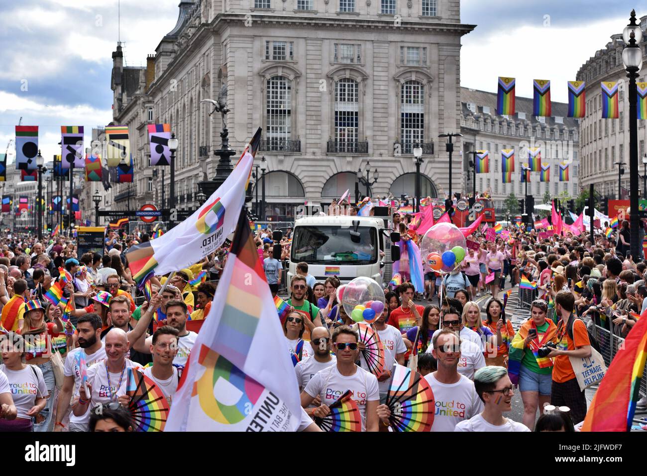 50th Pride in London 2022 Crowds Stock Photo Alamy