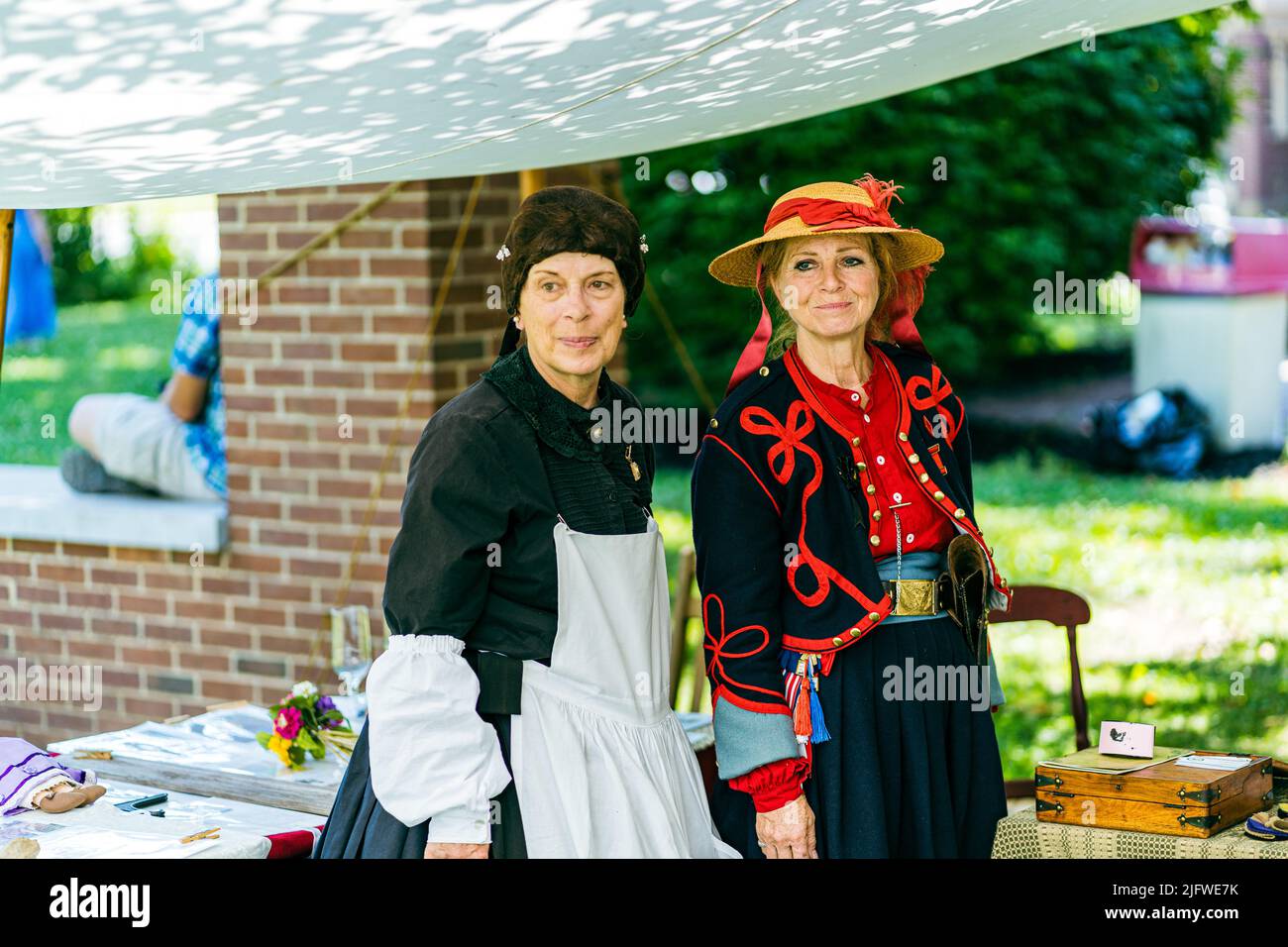 Gettysburg, PA, USA July 3, 2022 Bringing Civil War era history to