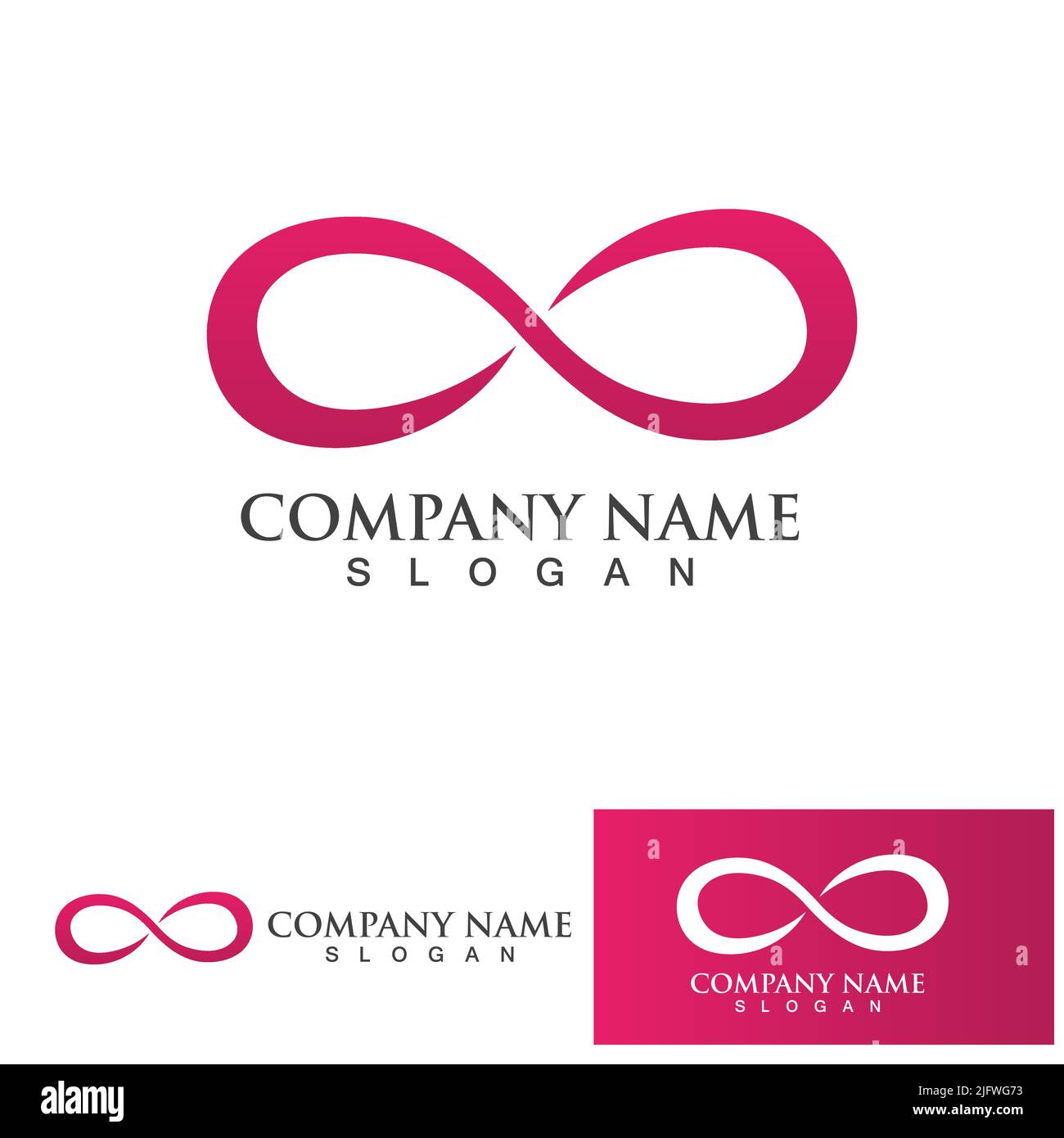Infinity Design Vector icon illustration Logo template design Stock ...