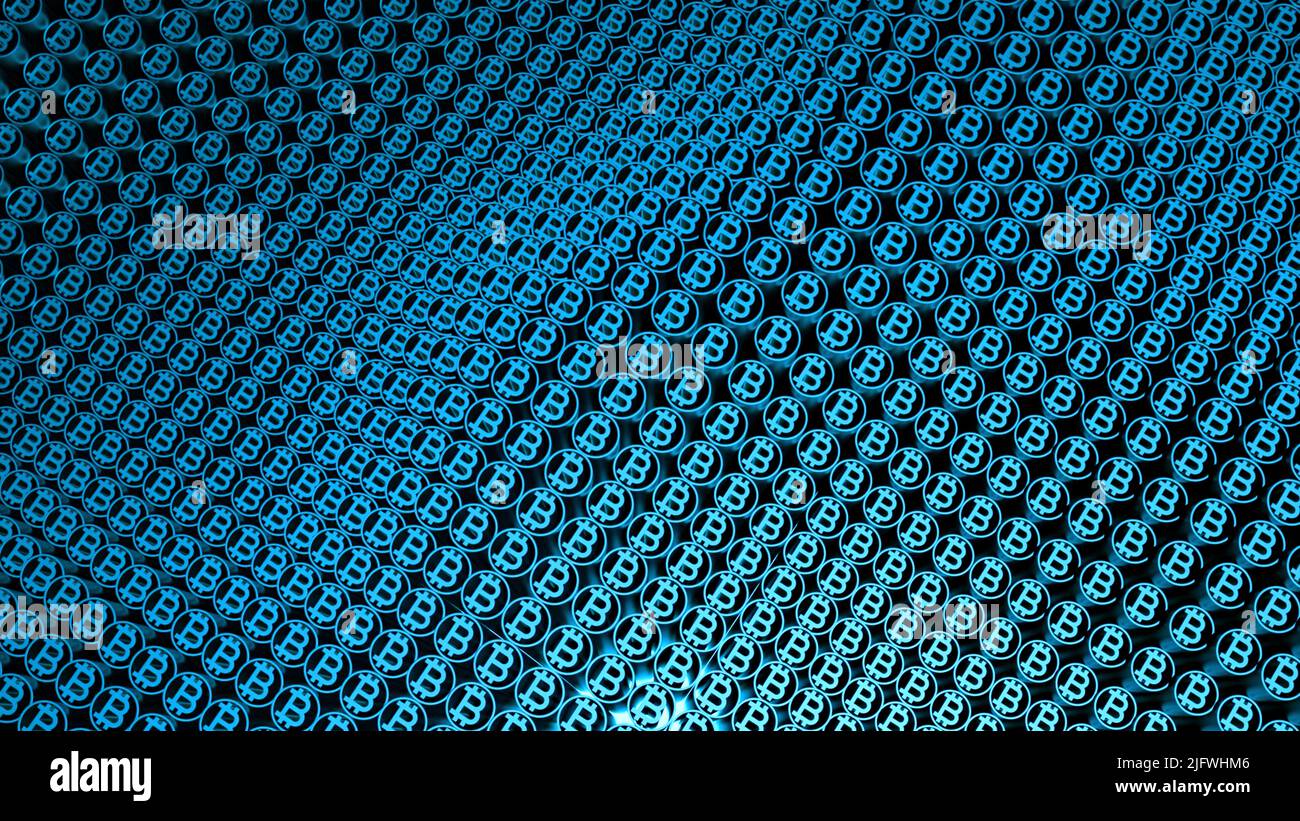 Love shape particles blue background hi-res stock photography and images -  Alamy