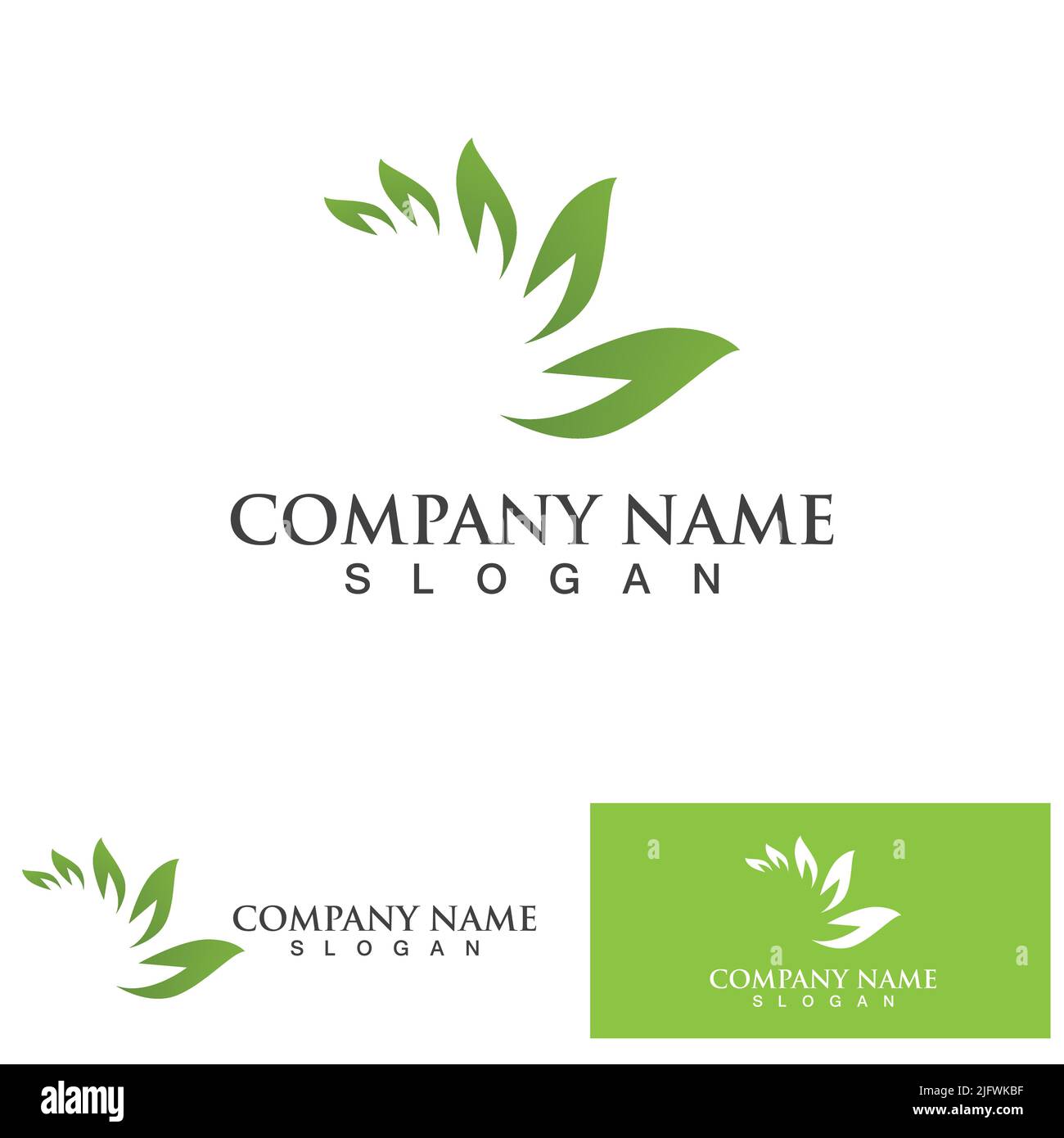 Green leaf ecology Logo nature element vector Stock Vector Image & Art ...