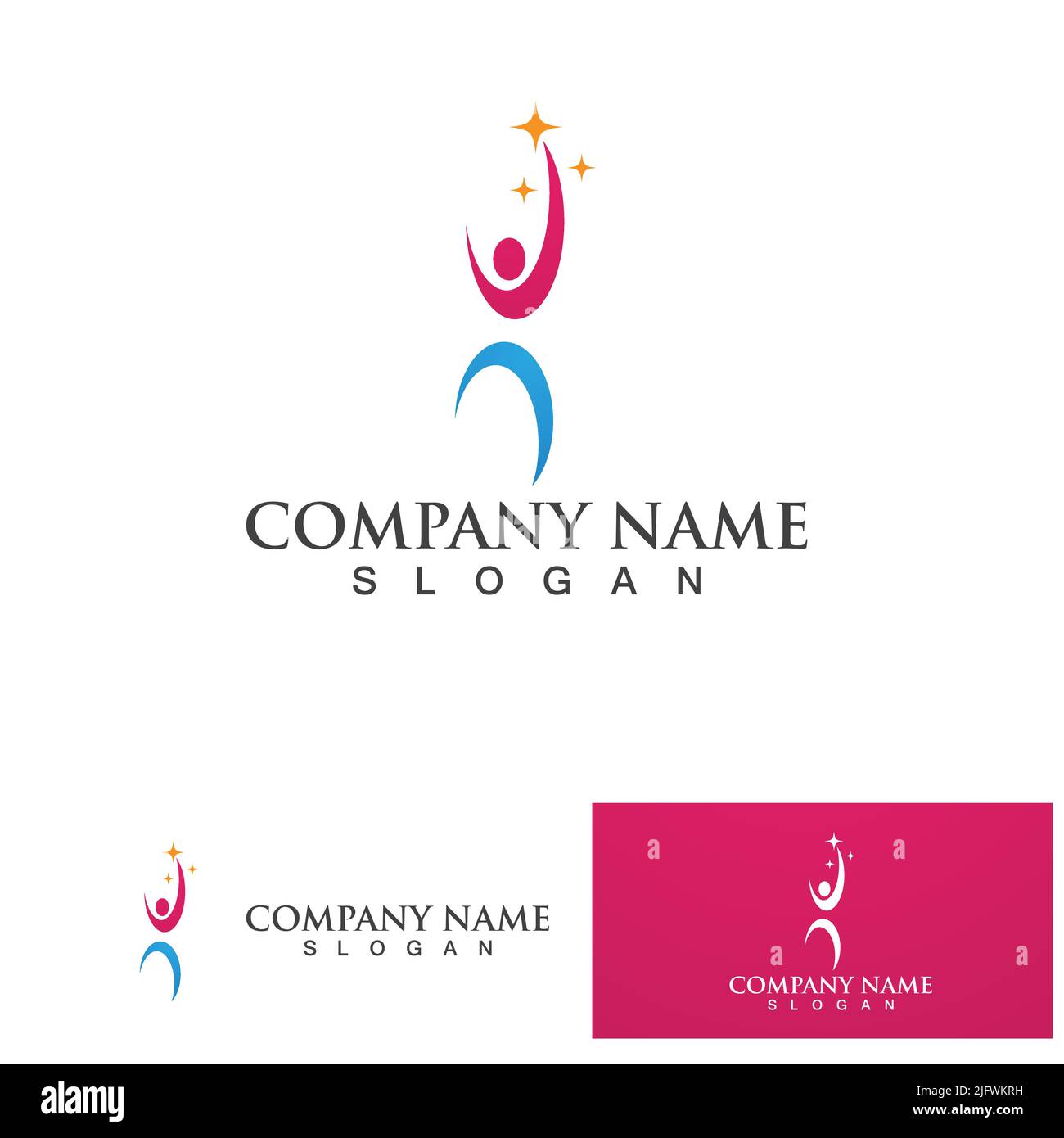 Healthy Life People Logo Stock Vector Image & Art - Alamy