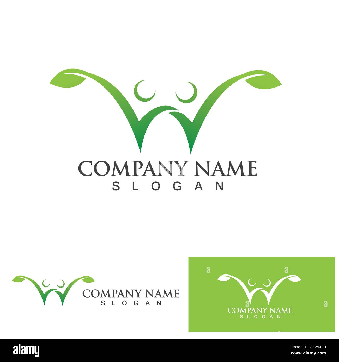 Health People Logo Vector illustration Design Template Stock Vector ...