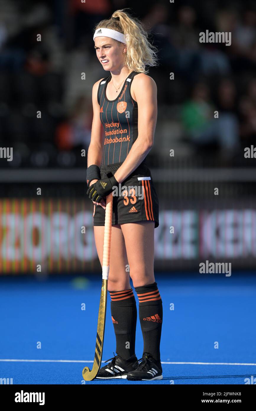AMSTERDAM Yibbi Jansen of Holland hockey women during the FIH Hockey