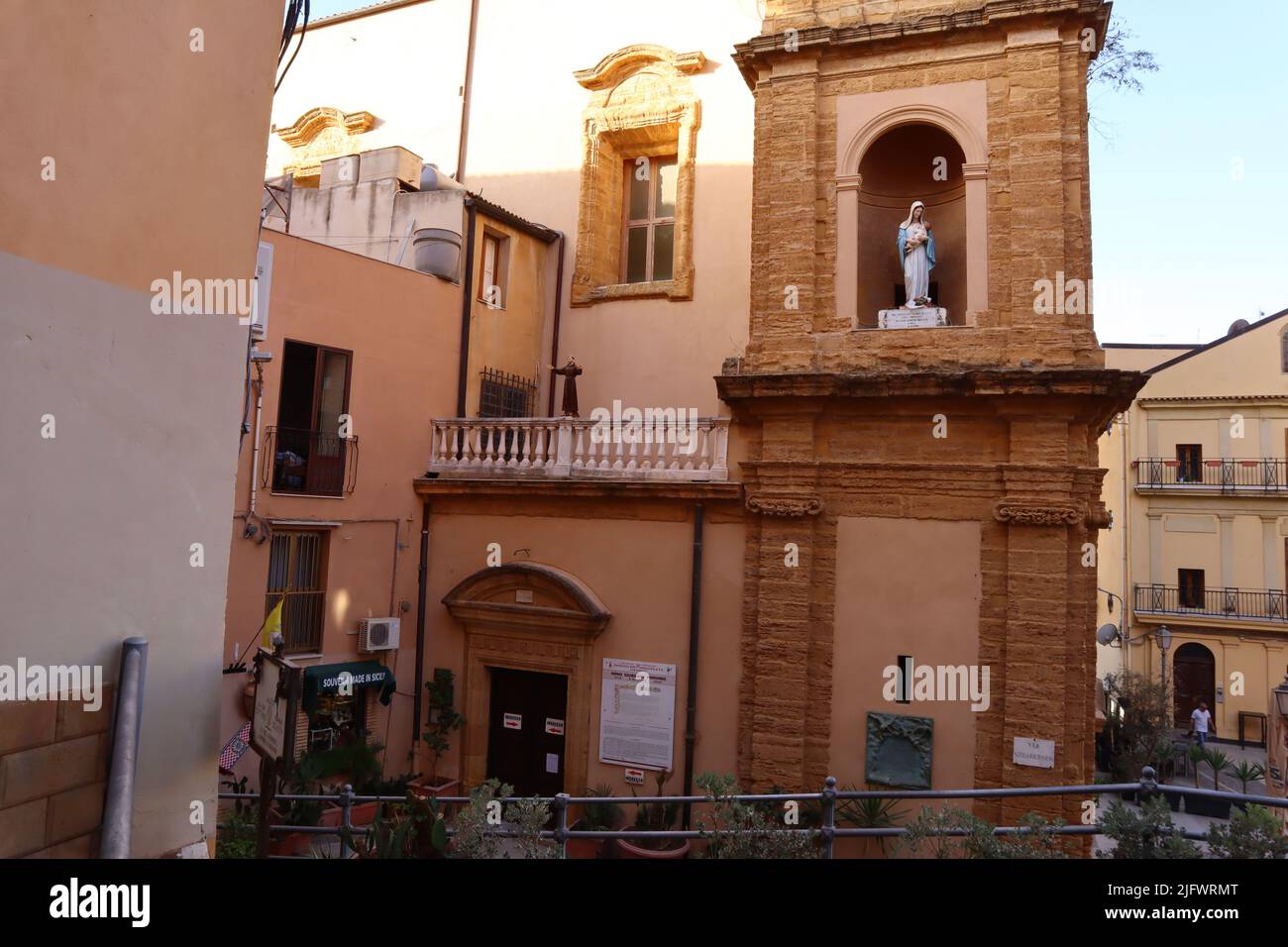 Agrigento, Sicily (Italy) Church of San Francesco or known as the