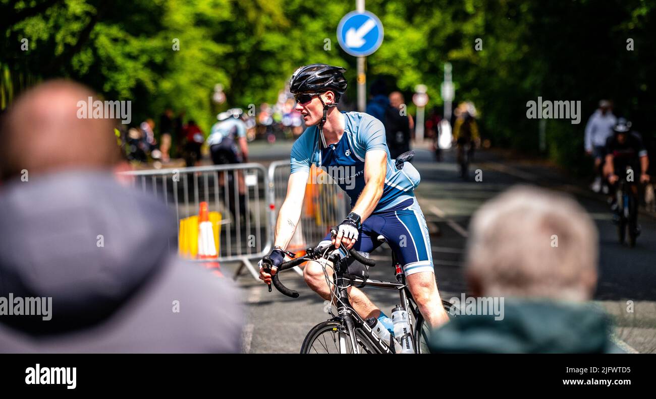 Ironman Bolton UK Stock Photo Alamy