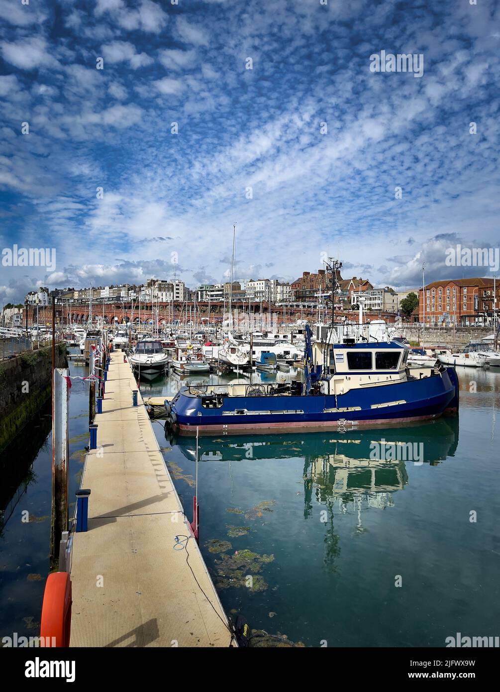 Royal Harbour Ramsgate Stock Photo Alamy