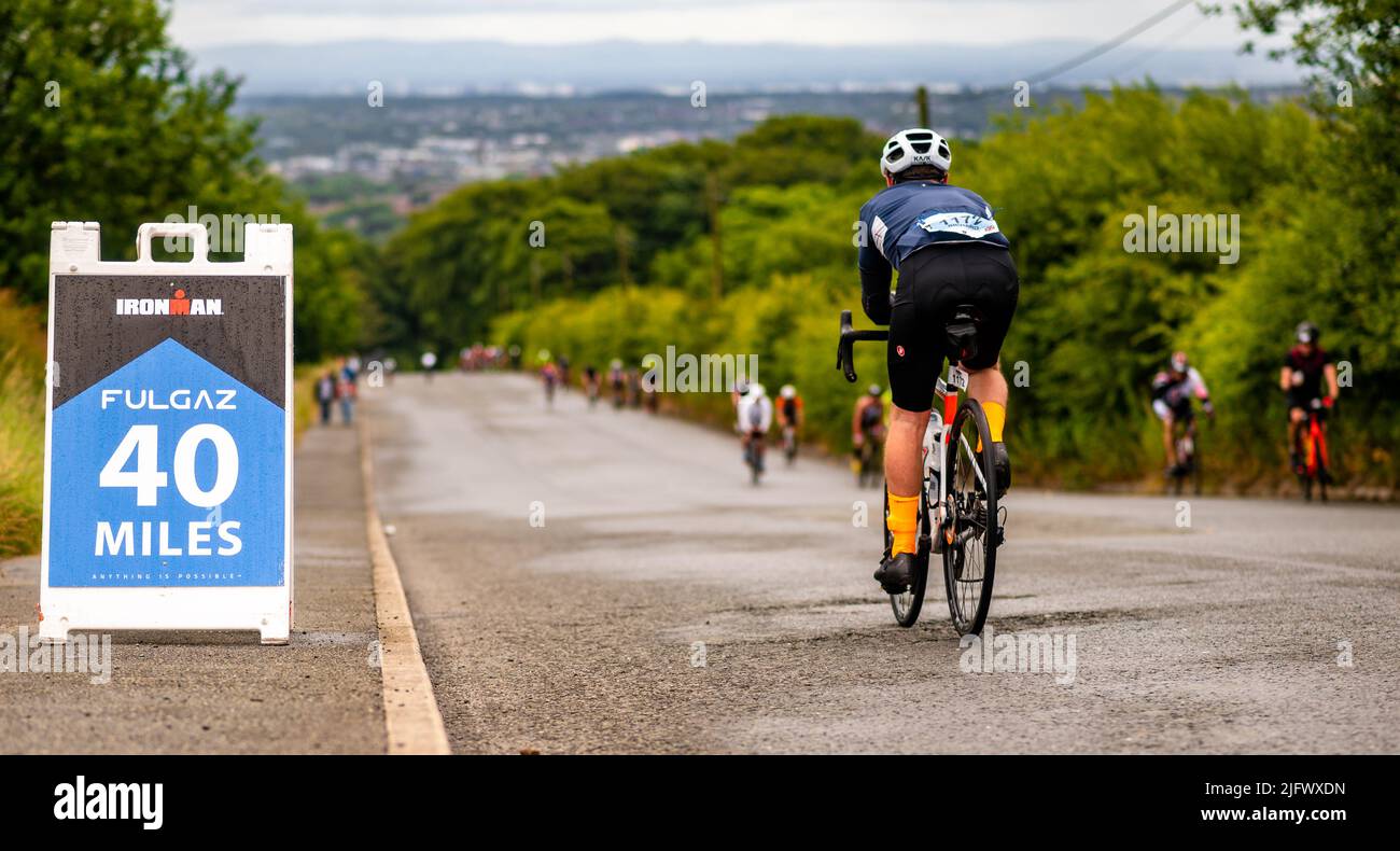 Ironman Bolton UK Stock Photo Alamy