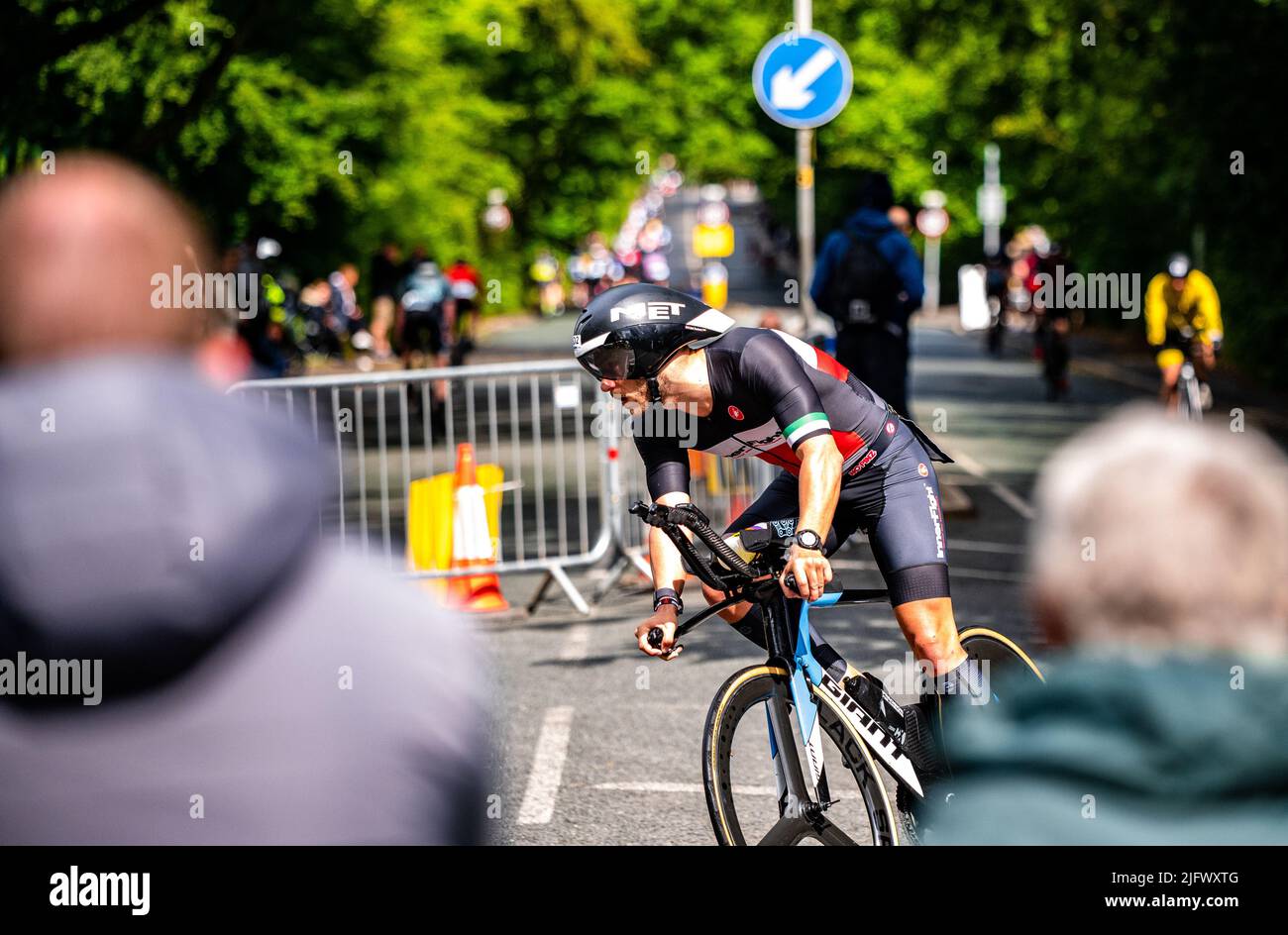 Ironman Bolton UK Stock Photo Alamy