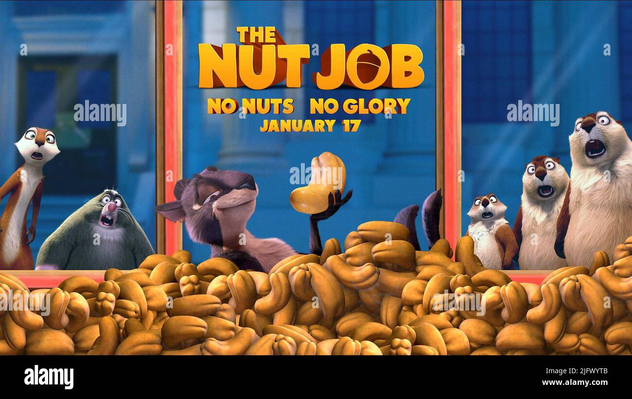 MOVIE POSTER, THE NUT JOB, 2014 Stock Photo Alamy