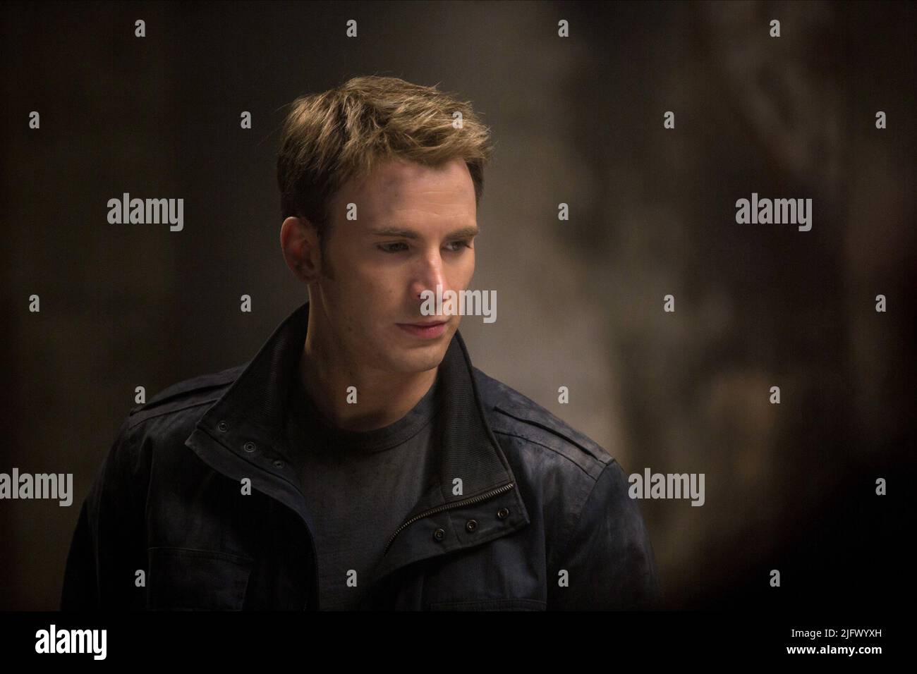 CHRIS EVANS, CAPTAIN AMERICA THE WINTER SOLDIER, 2014 Stock Photo Alamy