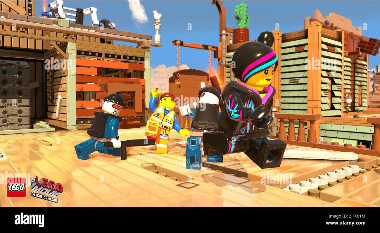 LUCY WILDSTYLE POSTER THE LEGO MOVIE 2014 Stock Photo Alamy