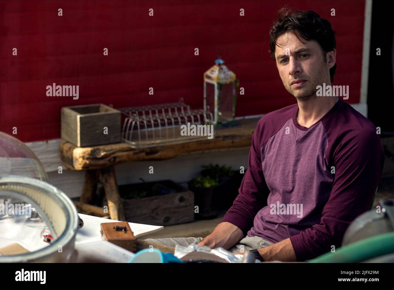 ZACH BRAFF, WISH I WAS HERE, 2014 Stock Photo - Alamy