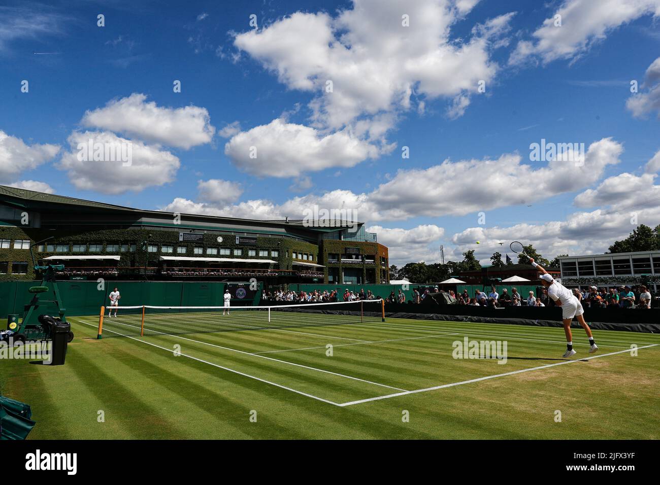 5th July 2022, All England Lawn Tennis and Croquet Club, London, England; Wimbledon  Tennis tournament; General