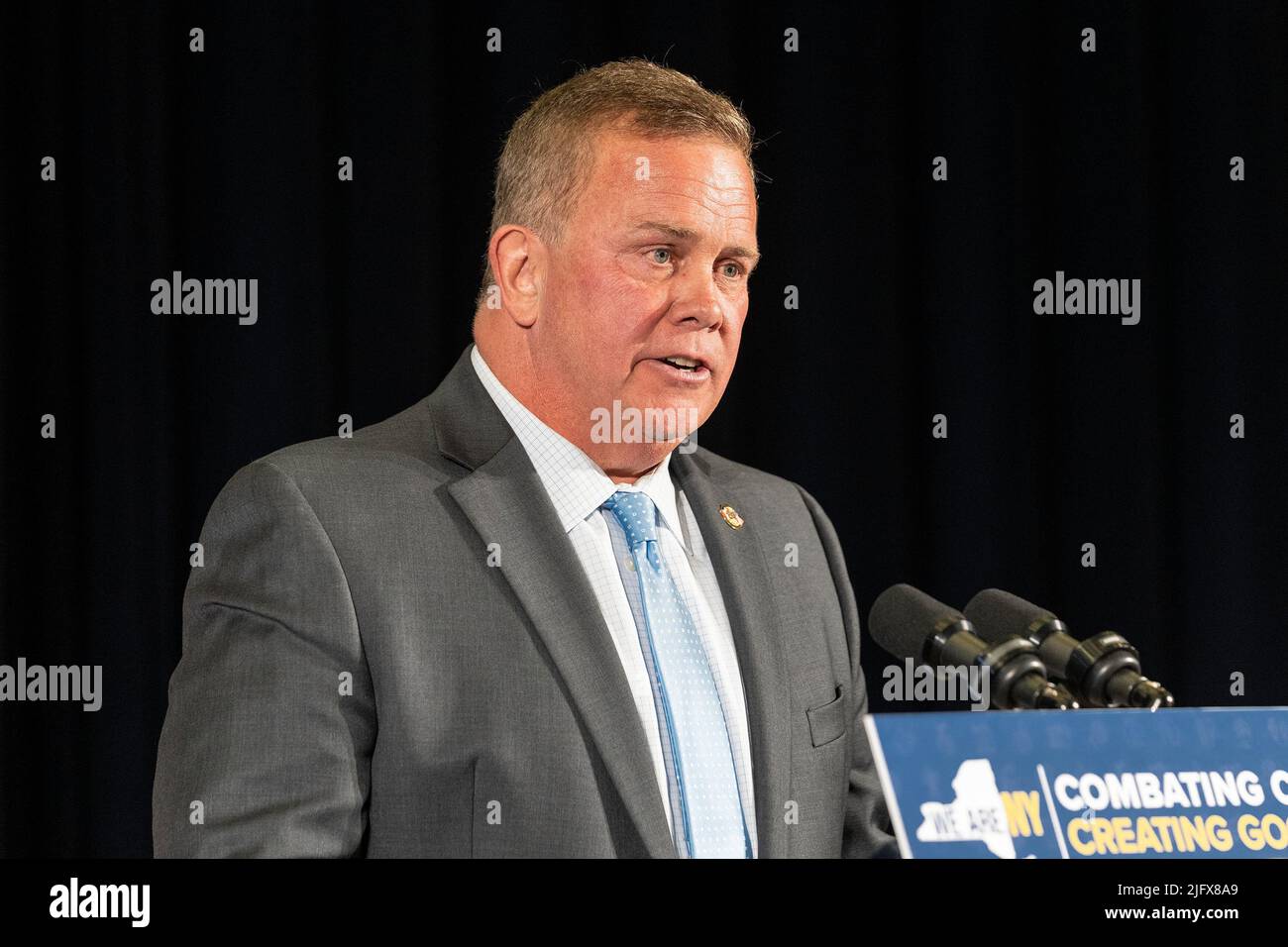 New York, USA. 05th July, 2022. International representative for the