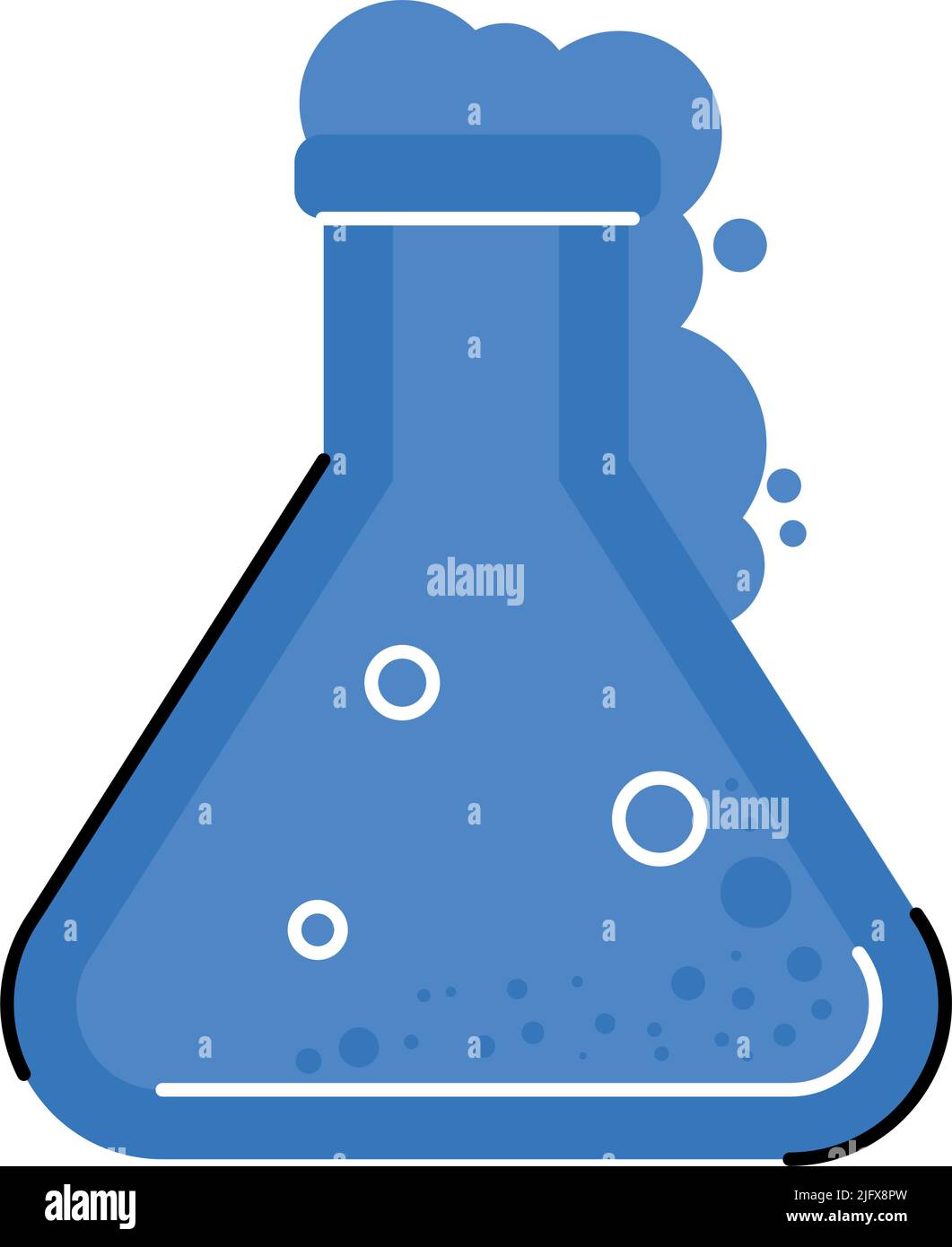 chemical flask icon Stock Vector Image & Art - Alamy