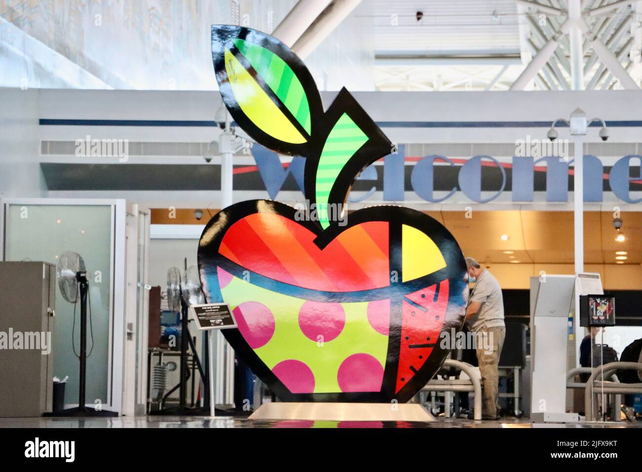 American Airlines terminal at JFK airport Stock Photo Alamy